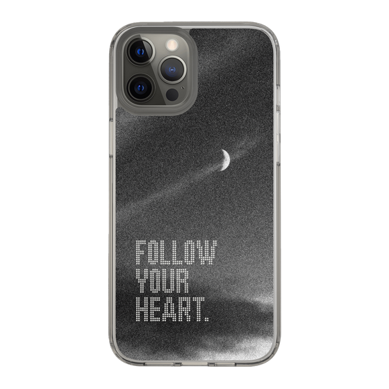 Slim Protection Case［ Original - Dot Overlay - FOLLOW YOUR HEART/B ］