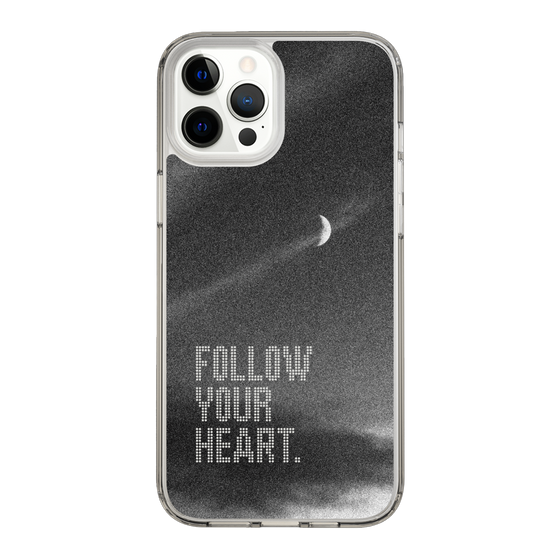 Slim Protection Case［ Original - Dot Overlay - FOLLOW YOUR HEART/B ］
