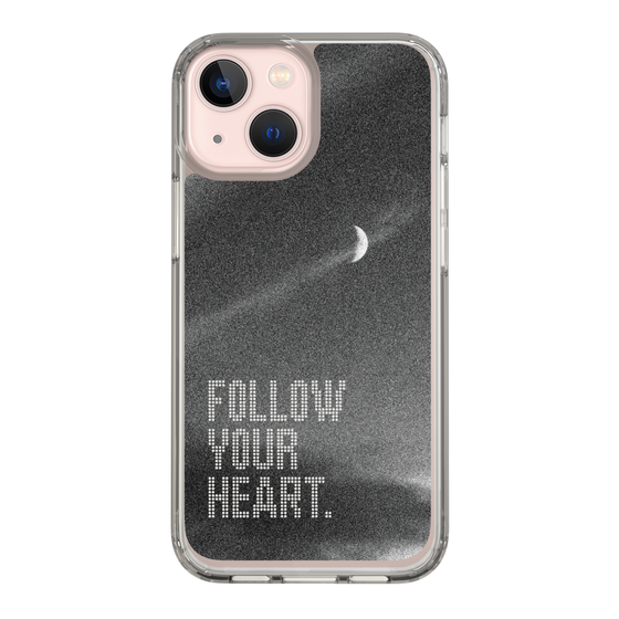 Slim Protection Case［ オリジナル - ドットオーバーレイ - FOLLOW YOUR HEART/B ］