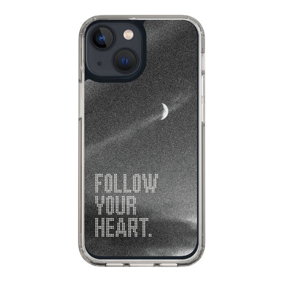 Slim Protection Case［ オリジナル - ドットオーバーレイ - FOLLOW YOUR HEART/B ］