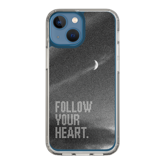 Slim Protection Case［ オリジナル - ドットオーバーレイ - FOLLOW YOUR HEART/B ］