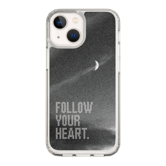 Slim Protection Case［ オリジナル - ドットオーバーレイ - FOLLOW YOUR HEART/B ］