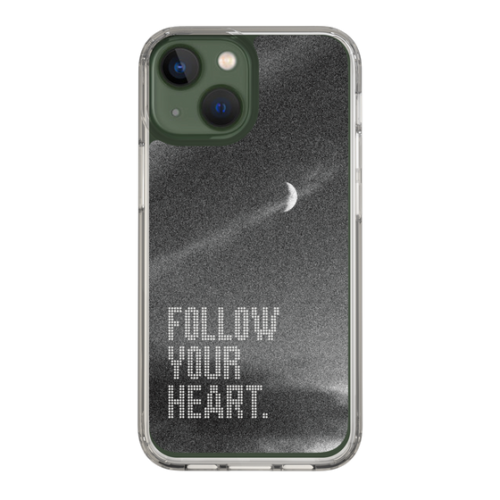 Slim Protection Case［ オリジナル - ドットオーバーレイ - FOLLOW YOUR HEART/B ］