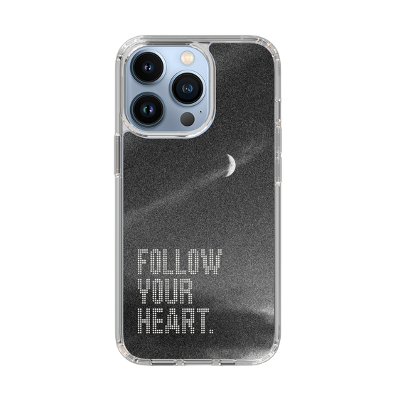 Slim Protection Case［ Original - Dot Overlay - FOLLOW YOUR HEART/B ］