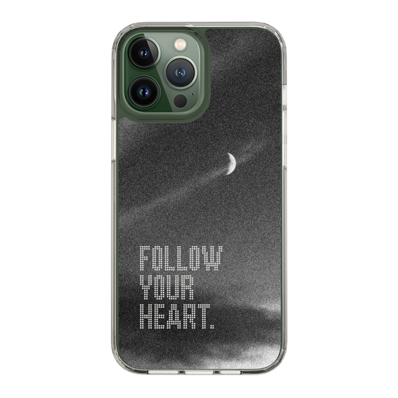 Slim Protection Case［ Original - Dot Overlay - FOLLOW YOUR HEART/B ］