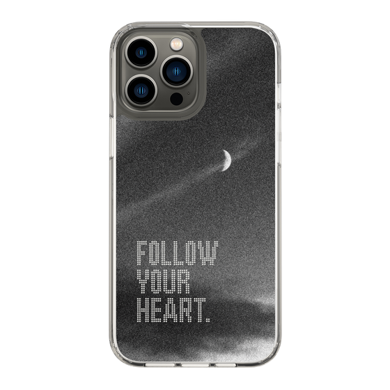 Slim Protection Case［ Original - Dot Overlay - FOLLOW YOUR HEART/B ］