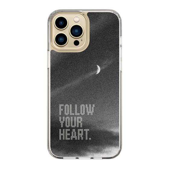 Slim Protection Case［ Original - Dot Overlay - FOLLOW YOUR HEART/B ］