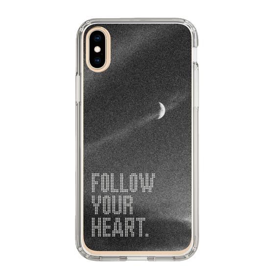 Slim Protection Case［ Original - Dot Overlay - FOLLOW YOUR HEART/B ］