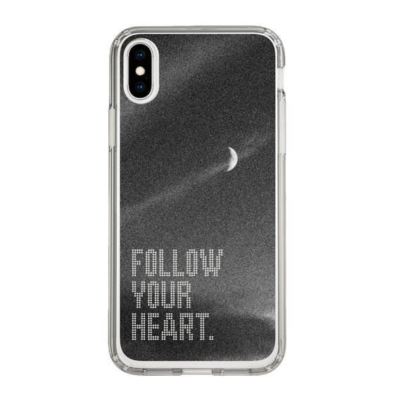 Slim Protection Case［ Original - Dot Overlay - FOLLOW YOUR HEART/B ］