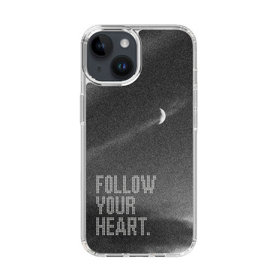 Slim Protection Case［ Original - Dot Overlay - FOLLOW YOUR HEART/B ］