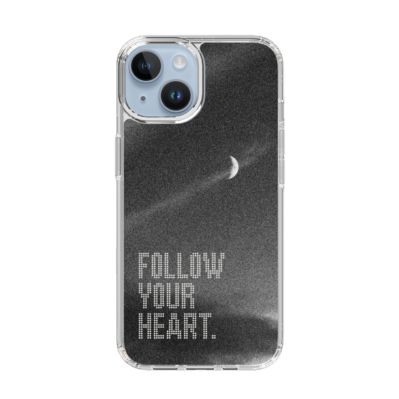 Slim Protection Case［ Original - Dot Overlay - FOLLOW YOUR HEART/B ］