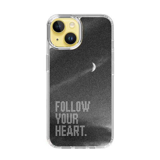 Slim Protection Case［ Original - Dot Overlay - FOLLOW YOUR HEART/B ］
