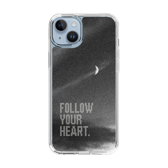 Slim Protection Case［ Original - Dot Overlay - FOLLOW YOUR HEART/B ］