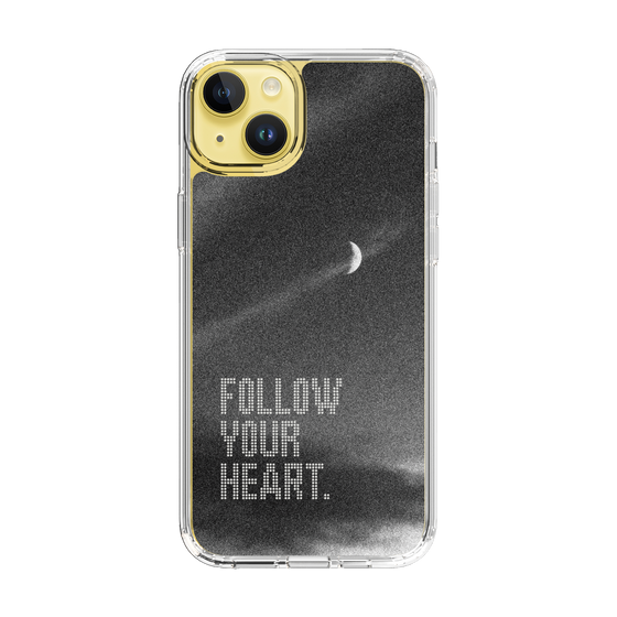 Slim Protection Case［ Original - Dot Overlay - FOLLOW YOUR HEART/B ］