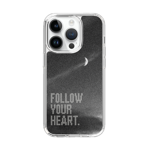Slim Protection Case［ Original - Dot Overlay - FOLLOW YOUR HEART/B ］