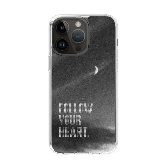 Slim Protection Case［ Original - Dot Overlay - FOLLOW YOUR HEART/B ］