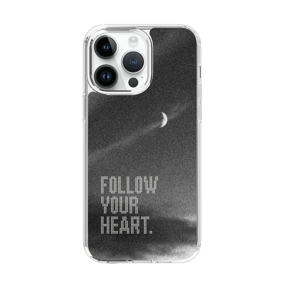 Slim Protection Case［ Original - Dot Overlay - FOLLOW YOUR HEART/B ］