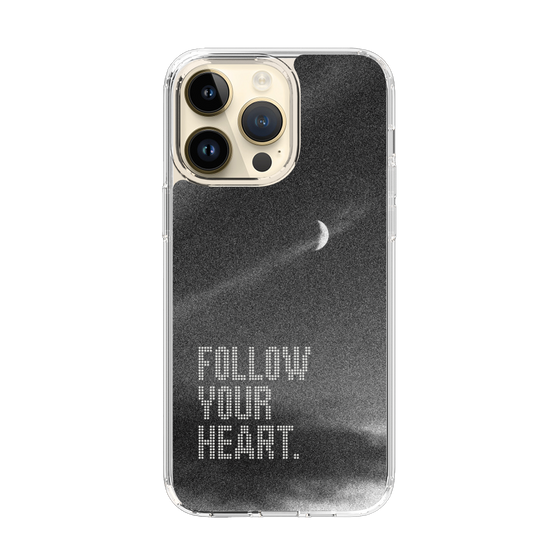 Slim Protection Case［ Original - Dot Overlay - FOLLOW YOUR HEART/B ］