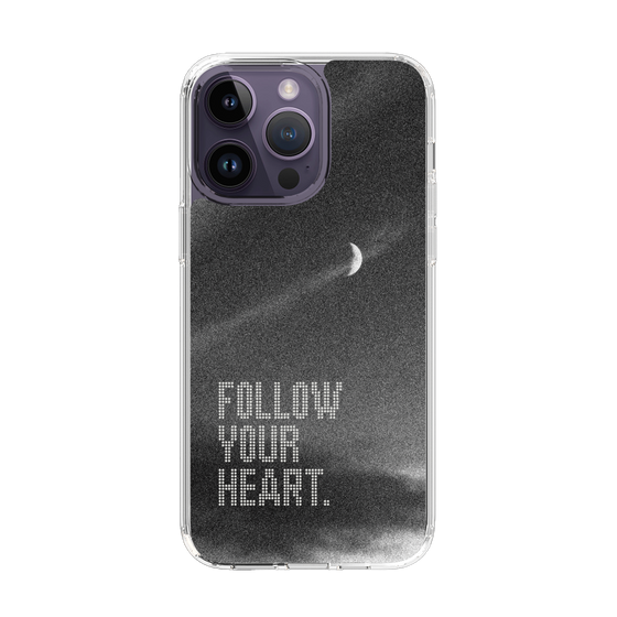Slim Protection Case［ Original - Dot Overlay - FOLLOW YOUR HEART/B ］