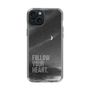 Slim Protection Case［ Original - Dot Overlay - FOLLOW YOUR HEART/B ］