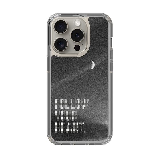Slim Protection Case［ Original - Dot Overlay - FOLLOW YOUR HEART/B ］