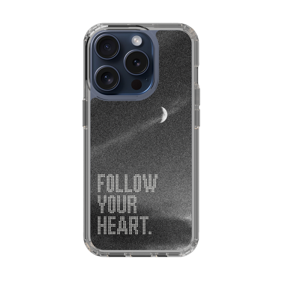 Slim Protection Case［ Original - Dot Overlay - FOLLOW YOUR HEART/B ］
