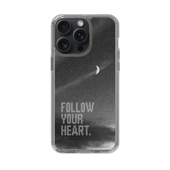 Slim Protection Case［ Original - Dot Overlay - FOLLOW YOUR HEART/B ］