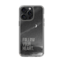 Slim Protection Case［ Original - Dot Overlay - FOLLOW YOUR HEART/B ］