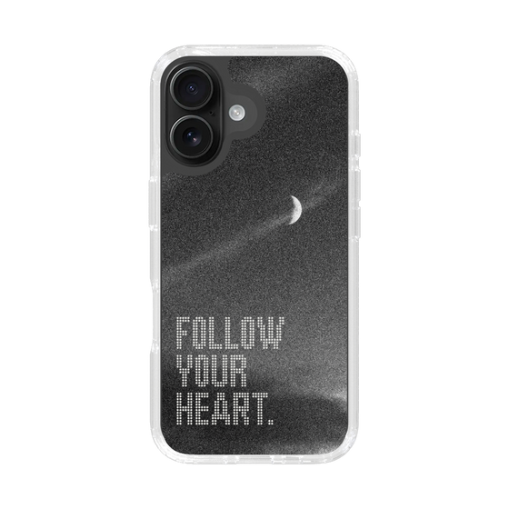 Slim Protection Case［ Original - Dot Overlay - FOLLOW YOUR HEART/B ］