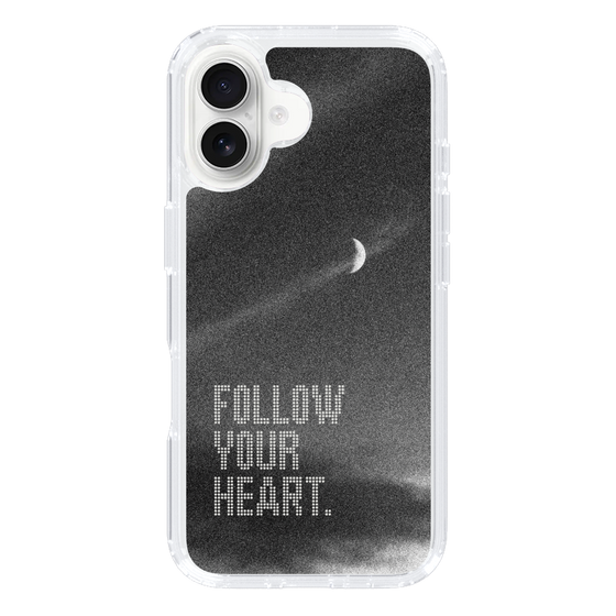 Slim Protection Case［ Original - Dot Overlay - FOLLOW YOUR HEART/B ］