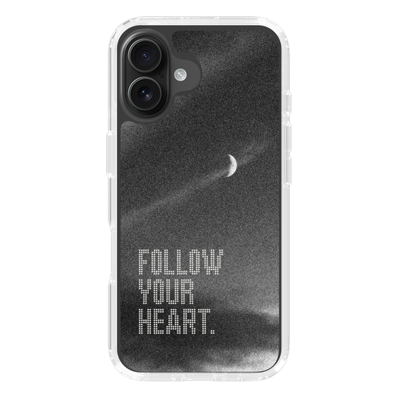 Slim Protection Case［ Original - Dot Overlay - FOLLOW YOUR HEART/B ］