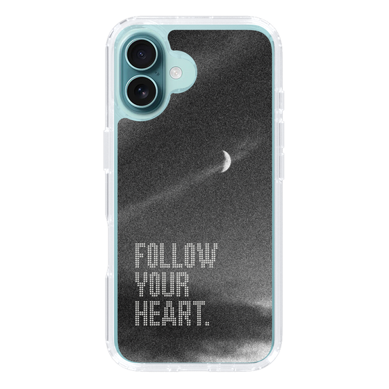 Slim Protection Case［ Original - Dot Overlay - FOLLOW YOUR HEART/B ］