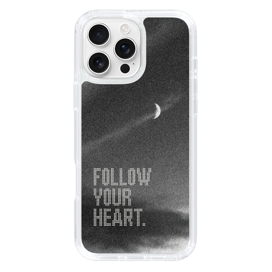 Slim Protection Case［ Original - Dot Overlay - FOLLOW YOUR HEART/B ］