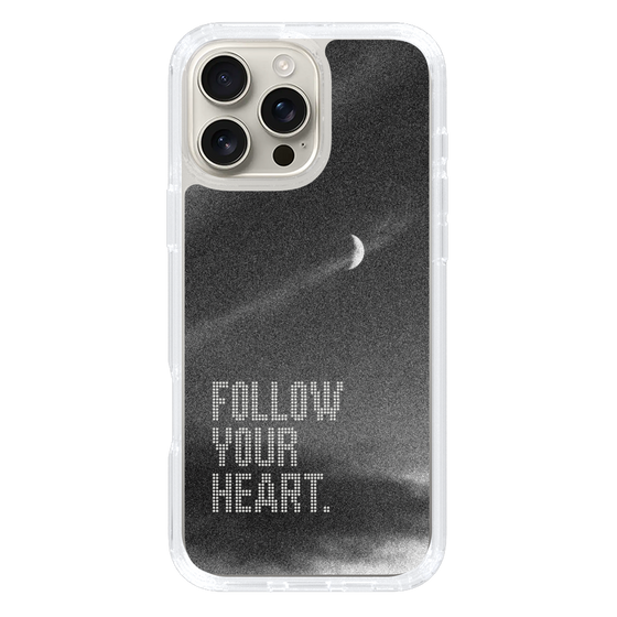 Slim Protection Case［ Original - Dot Overlay - FOLLOW YOUR HEART/B ］