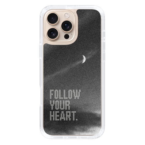 Slim Protection Case［ Original - Dot Overlay - FOLLOW YOUR HEART/B ］