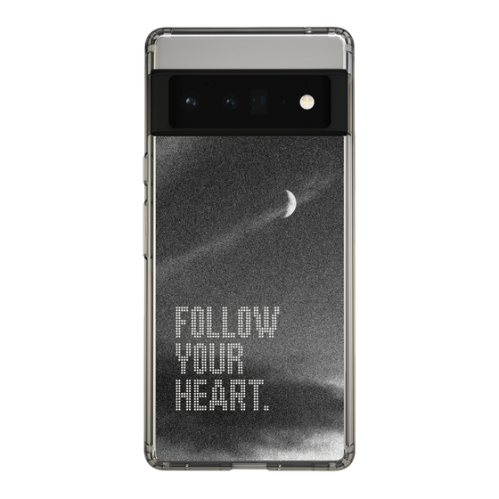 Slim Protection Case［ Original - Dot Overlay - FOLLOW YOUR HEART/B ］