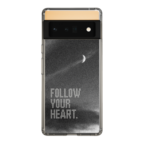 Slim Protection Case［ Original - Dot Overlay - FOLLOW YOUR HEART/B ］
