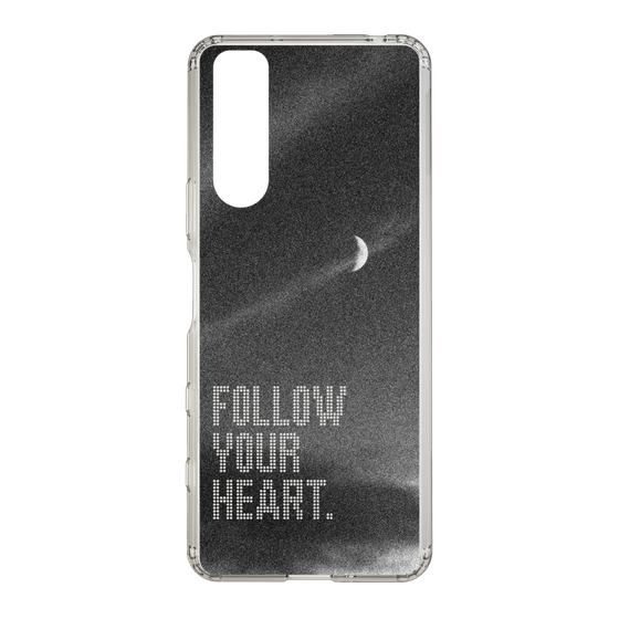 Slim Protection Case［ Original - Dot Overlay - FOLLOW YOUR HEART/B ］