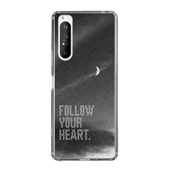 Slim Protection Case［ Original - Dot Overlay - FOLLOW YOUR HEART/B ］