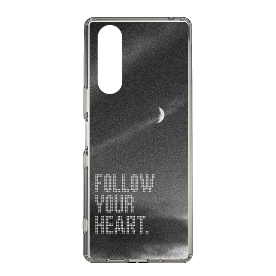 Slim Protection Case［ Original - Dot Overlay - FOLLOW YOUR HEART/B ］