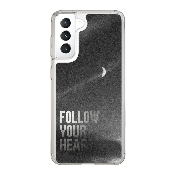 Slim Protection Case［ Original - Dot Overlay - FOLLOW YOUR HEART/B ］