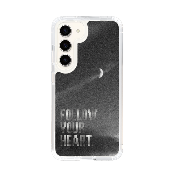 Slim Protection Case［ Original - Dot Overlay - FOLLOW YOUR HEART/B ］