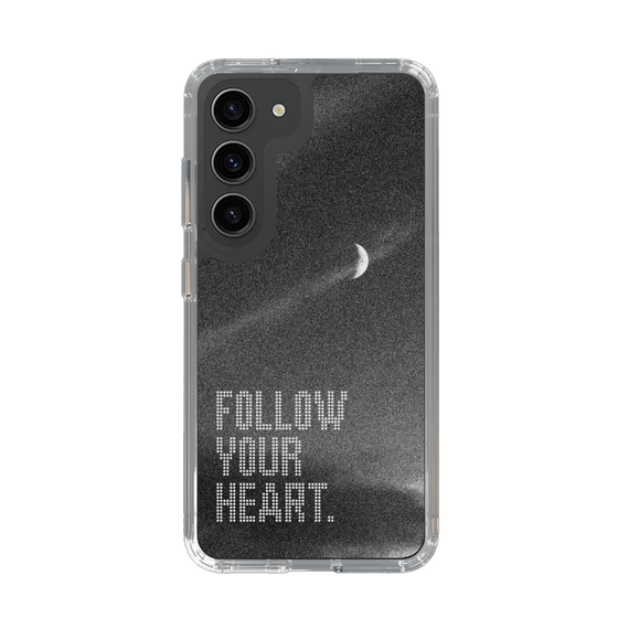 Slim Protection Case［ Original - Dot Overlay - FOLLOW YOUR HEART/B ］