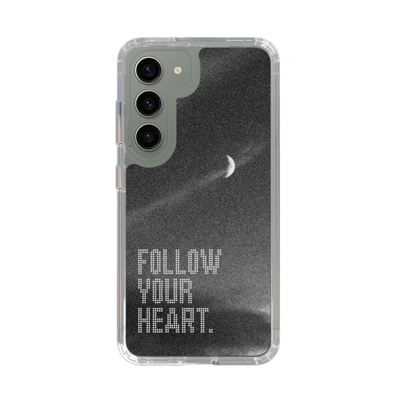 Slim Protection Case［ Original - Dot Overlay - FOLLOW YOUR HEART/B ］