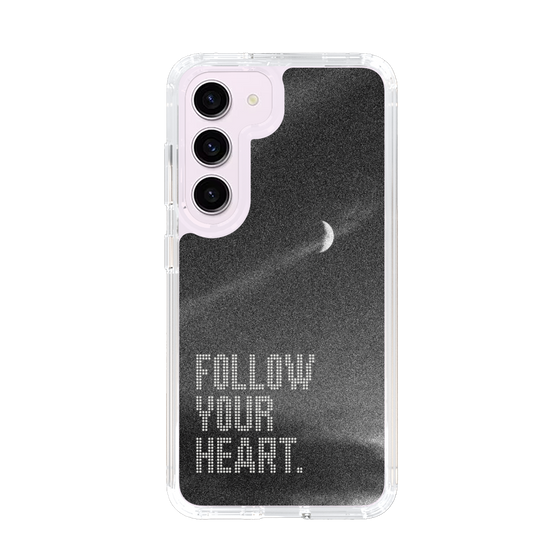 Slim Protection Case［ Original - Dot Overlay - FOLLOW YOUR HEART/B ］