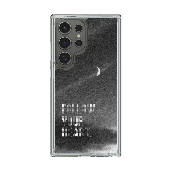 Slim Protection Case［ Original - Dot Overlay - FOLLOW YOUR HEART/B ］
