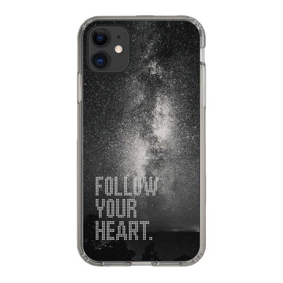 Slim Protection Case［ Original - Dot Overlay - FOLLOW YOUR HEART/C ］