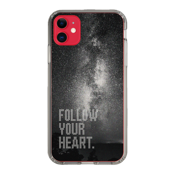 Slim Protection Case［ Original - Dot Overlay - FOLLOW YOUR HEART/C ］