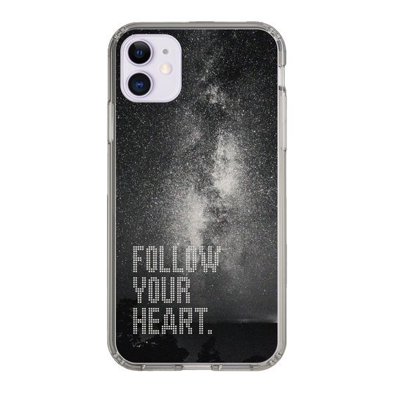 Slim Protection Case［ Original - Dot Overlay - FOLLOW YOUR HEART/C ］