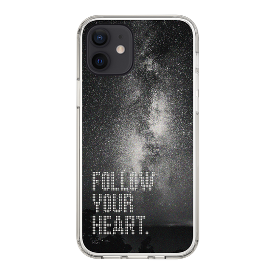 Slim Protection Case［ Original - Dot Overlay - FOLLOW YOUR HEART/C ］